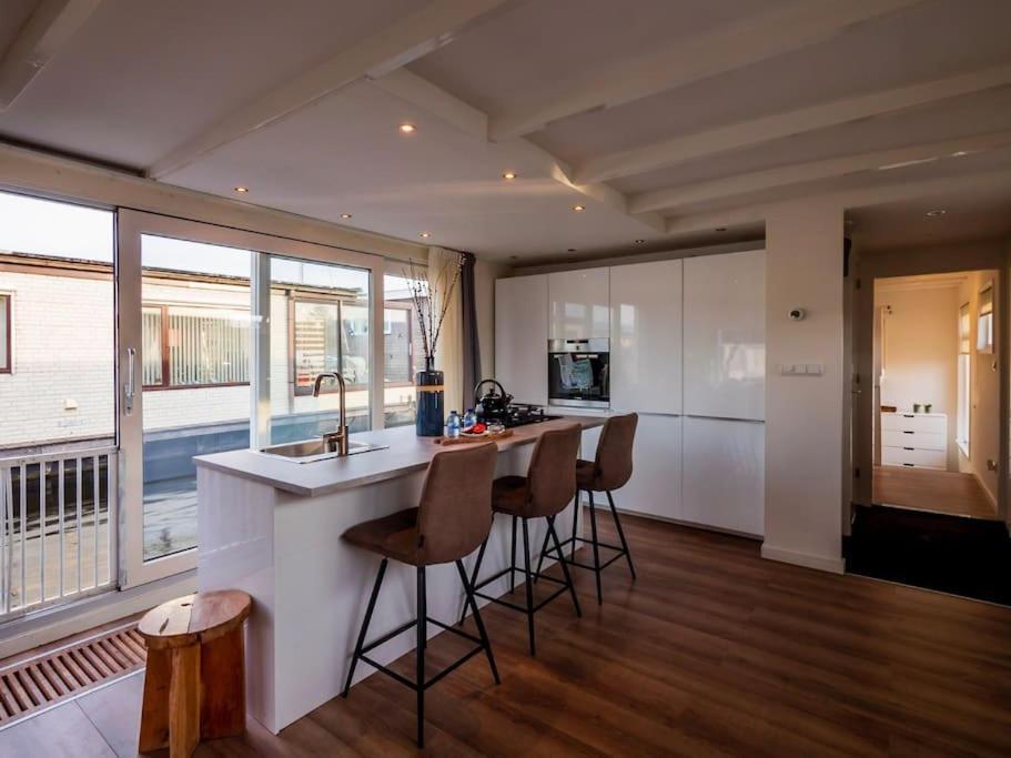 Quiet Waterloft Near Amsterdam And Schiphol Ws17 호텔 알스메르 외부 사진